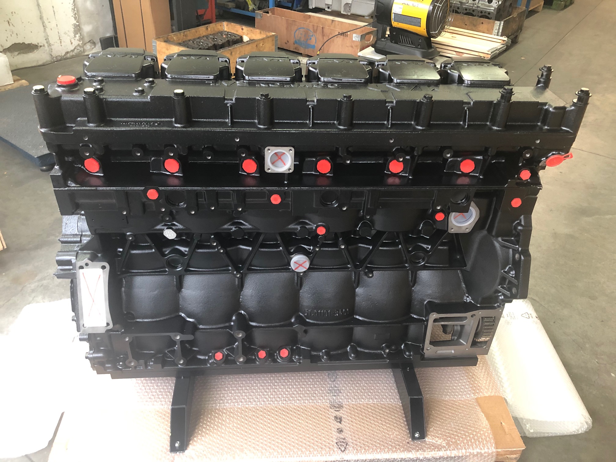 motore man d2066luh48 264kw 360cv eev